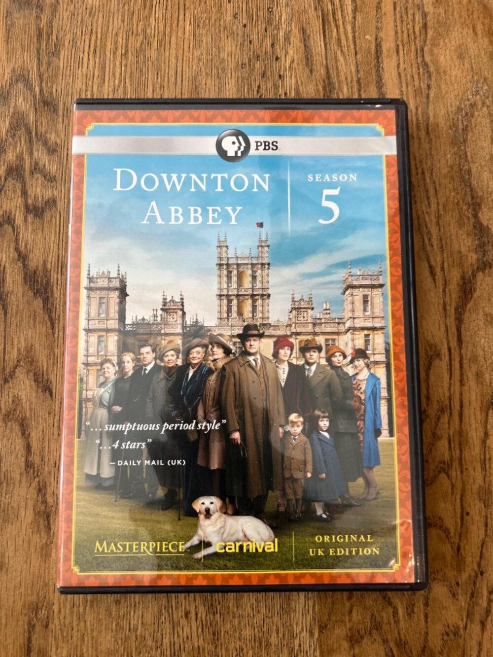 Downton Abbey Season 5 2015 DVD Original UK Edition PBS Masterpiece Pre-Owned